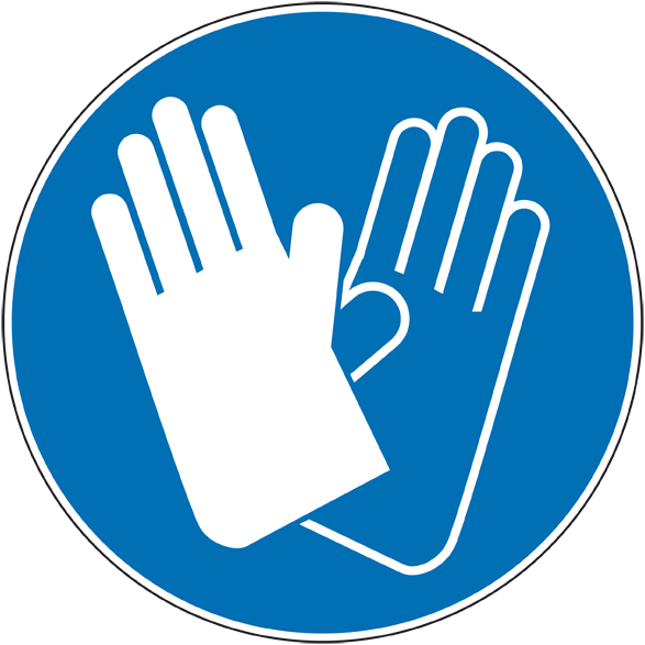 Port de gants obligatoire