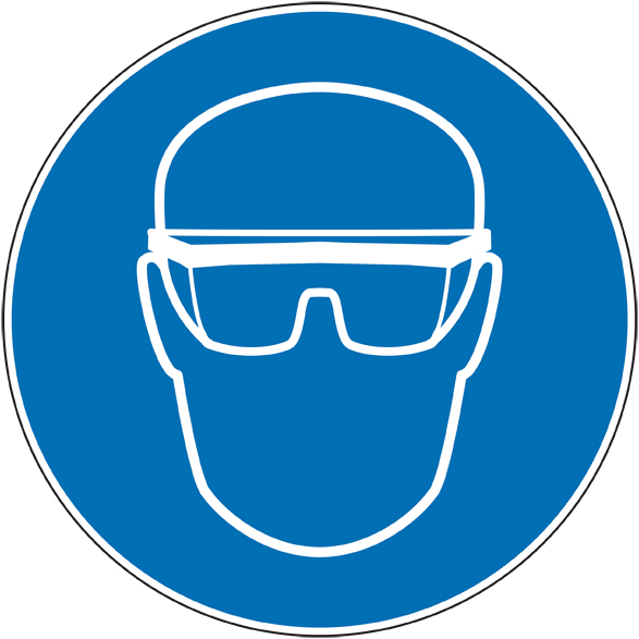 Protection oculaire obligatoire